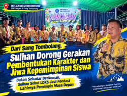 Dari Sang Tombolang, Sulhan Dorong Gerakan Pembentukan Karakter dan Jiwa Kepemimpinan Siswa