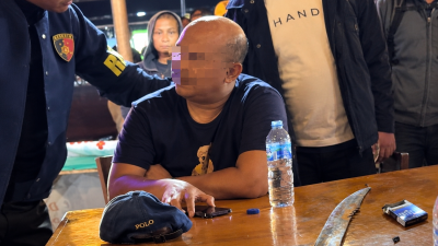 Bawa Parang dan Mengamuk di Pasar Kuliner, EY Diamankan Resmob Kotamobagu